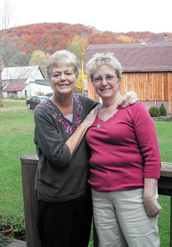 Julie Wolf-and-Linda Julie Wolf-and-Linda